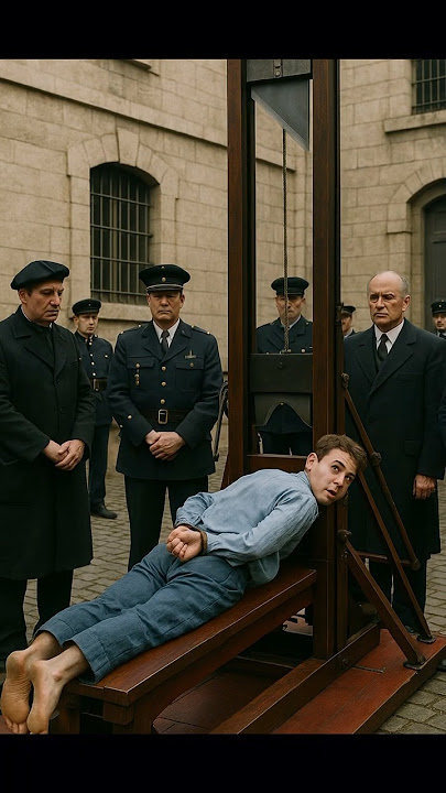 Guillotine public execution in France 🇫🇷🕊 #history #france #guillotine #justice