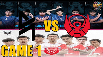 BLACKLIST VS BTR [GAME 1] MSC Group Stage Phase 1 - Day 1 | MLBB Southeast Asia Cup 2021 [Tagalog]