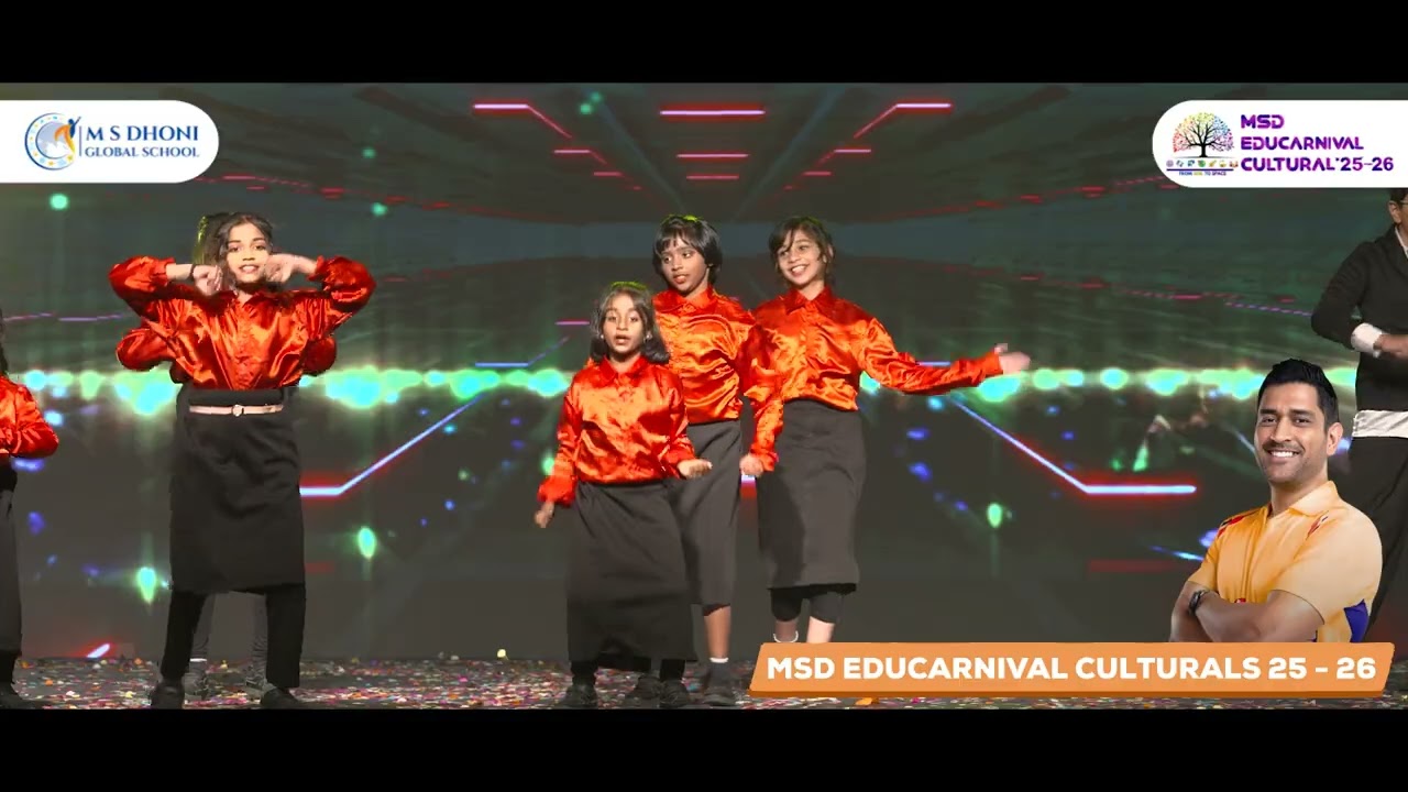 AIR HOSTESS AKAADANU NANGA - MSD EDUCARNIVAL CULTURAL '25