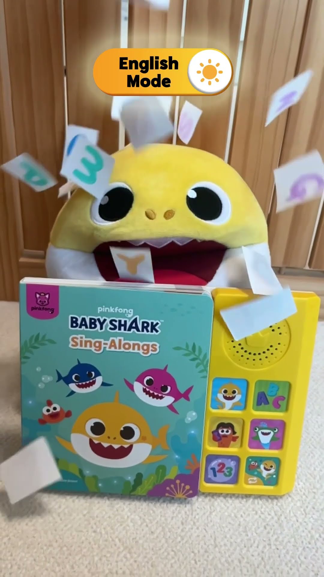 Get the Baby Shark 6-Button Learning Bundle! ? Learn English and Spanish! Link in Description?