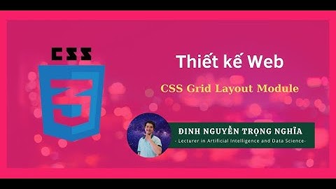 CSS Grid Layout Module