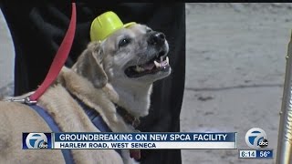 Ground breaking on new SPCA in West Seneca