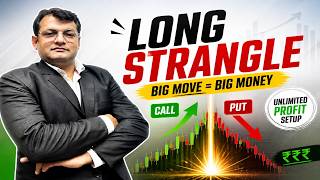 Long Strangle Strategy 🔥| Unlimited Profit Setup Nobody Teaches! | Big Move = Big Money 💰