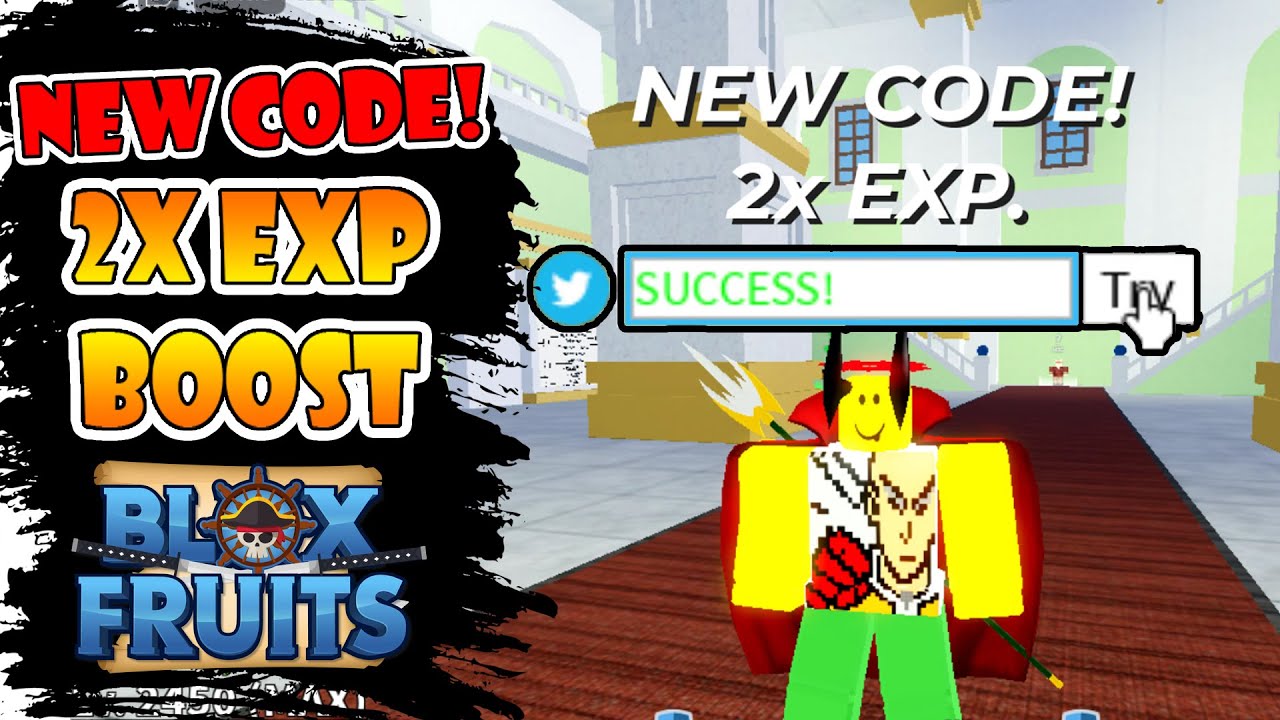 code xp blox fruit 2023