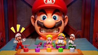 【マリオパーティ スーパースターズ】狂気の混沌究極のミニゲーム対決マリオVsルイージVsワリオVsピーチ(最強CPU｢たつじん」)