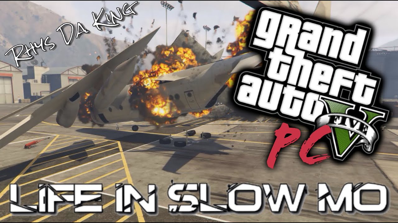 GTA 5 PC Life in Slow Mo - Army Tank Part 2