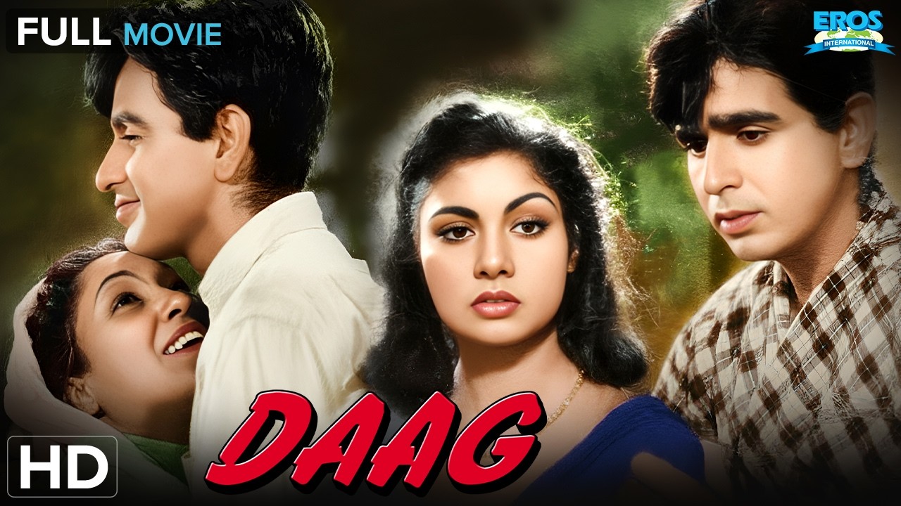 ⁣Daag (1952) Full Movie | Bollywood Classic Movie| Dilip Kumar, Nimmi, Usha Kiran (HD)