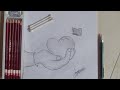 How to draw love with butterfly pencil drawing  vishesh drawing academy  jayswal vishesh