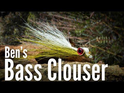 How to Tie the Ben's Bass Clouser fly tying video