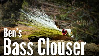 How to tie Ben's Bass Clouser