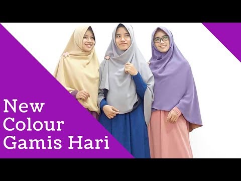 New Colour Gamis Hari by Hijab Alila New Colour Gamis Hari by Hijab Alila
