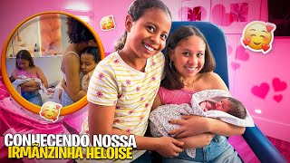 Thumbnail for EMOCIONANTE😭CONHECENDO NOSSA IRMÃZINHA HELOISE NA MATERNIDADE‼️