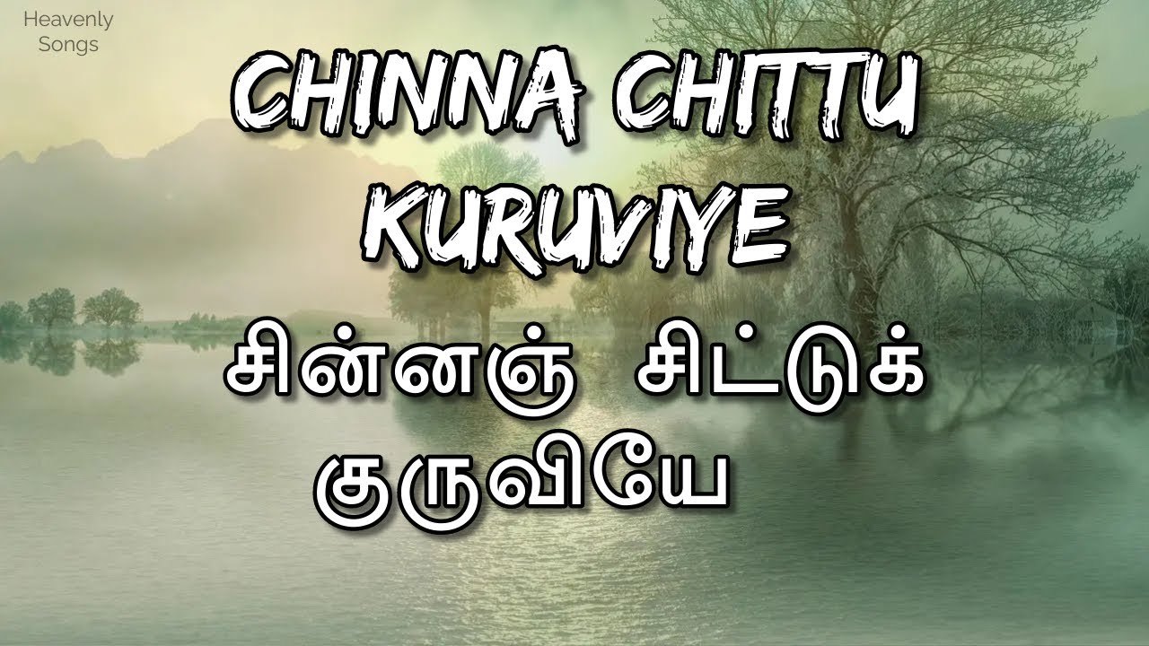 Chinna Chittu Kuruviye Lyrics Video |Tamil Christian Song |# ...