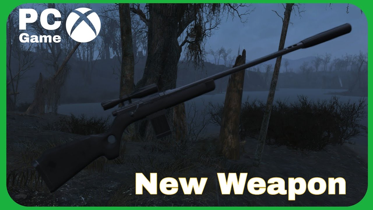 Fallout 4 The Varmint Rifle Review - YouTube