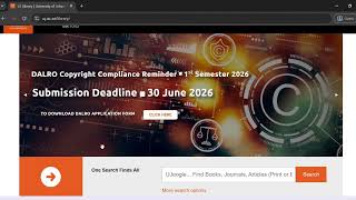How to Find Prescribed Books Using UJ Library Course Reserves