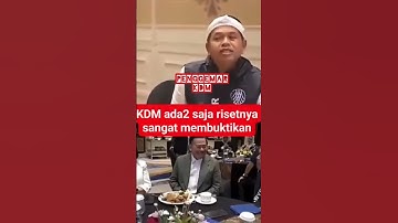 RISETNYA KDM YANG BIKIN NGAKAK SEMUA ORANG LUCU PARAH 😅😂#viral #kdm #dedimulyadi #kangdedymulyadi