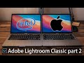 Apple MacBook Pro M1 performance in Adobe Lightroom Classic part 2: import, HDR, panorama, power
