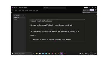 Prefix Suffix Min Max | CodeChef starter 155