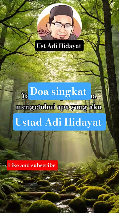 DO'A #ustadzadihidayat
