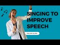 Follow along singing for speech therapy aphasia parkinson s apraxia of speech mp3