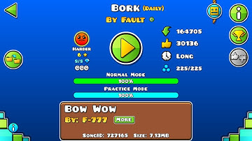 Geometry Dash - Bork (Daily Level) - All Coins