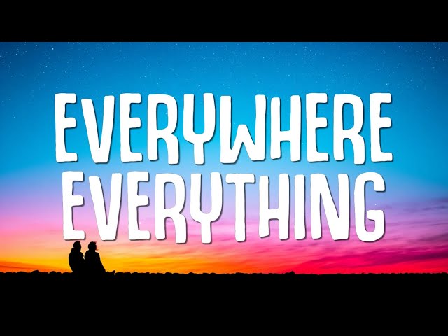 Noah Kahan, Gracie Abrams - Everywhere, Everything (Lyrics)