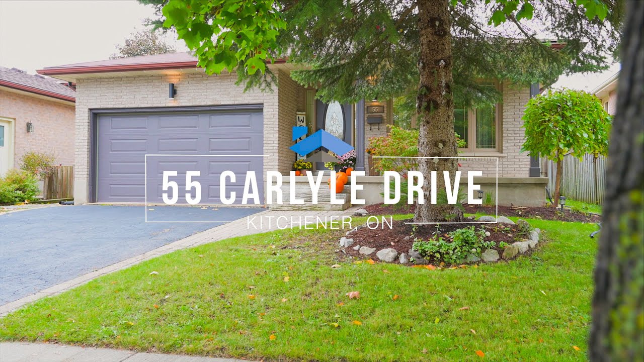 55 Carlyle Drive, Kitchener, Ontario (Walk through) Branded YouTube