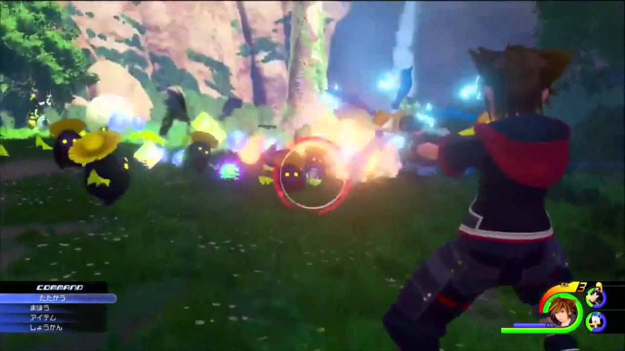 KINGDOM HEARTS 3 | E3 Gameplay Demo