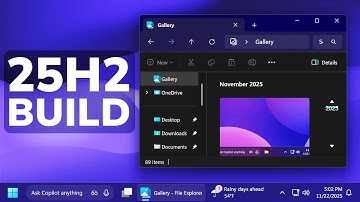 New Windows 11 25H2 Build 26220.7271 – New File Explorer, New Xbox Full Screen Experience (Dev)