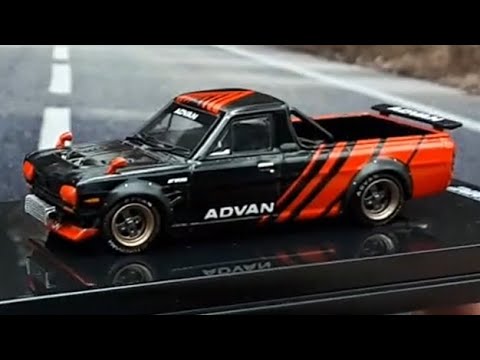 1/64 ハコトラ サニートラック ADVAN CZ pickup SUNNY 1/64 ハコトラ サニートラック ADVAN CZ pickup SUNNY - メルカリ