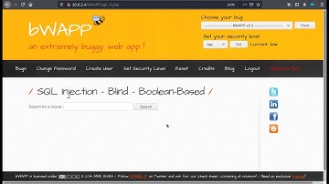 SQL Injection   Blind   Boolean Based
