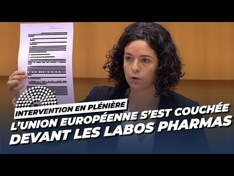 L&#039;UNION EUROPÉENNE S&#039;EST COUCHÉE DEVANT LES LABOS PHARMACEUTIQUES