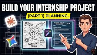 Build Your Internship Project (Part 1) | Planning, PDR Setup & AI UI Design