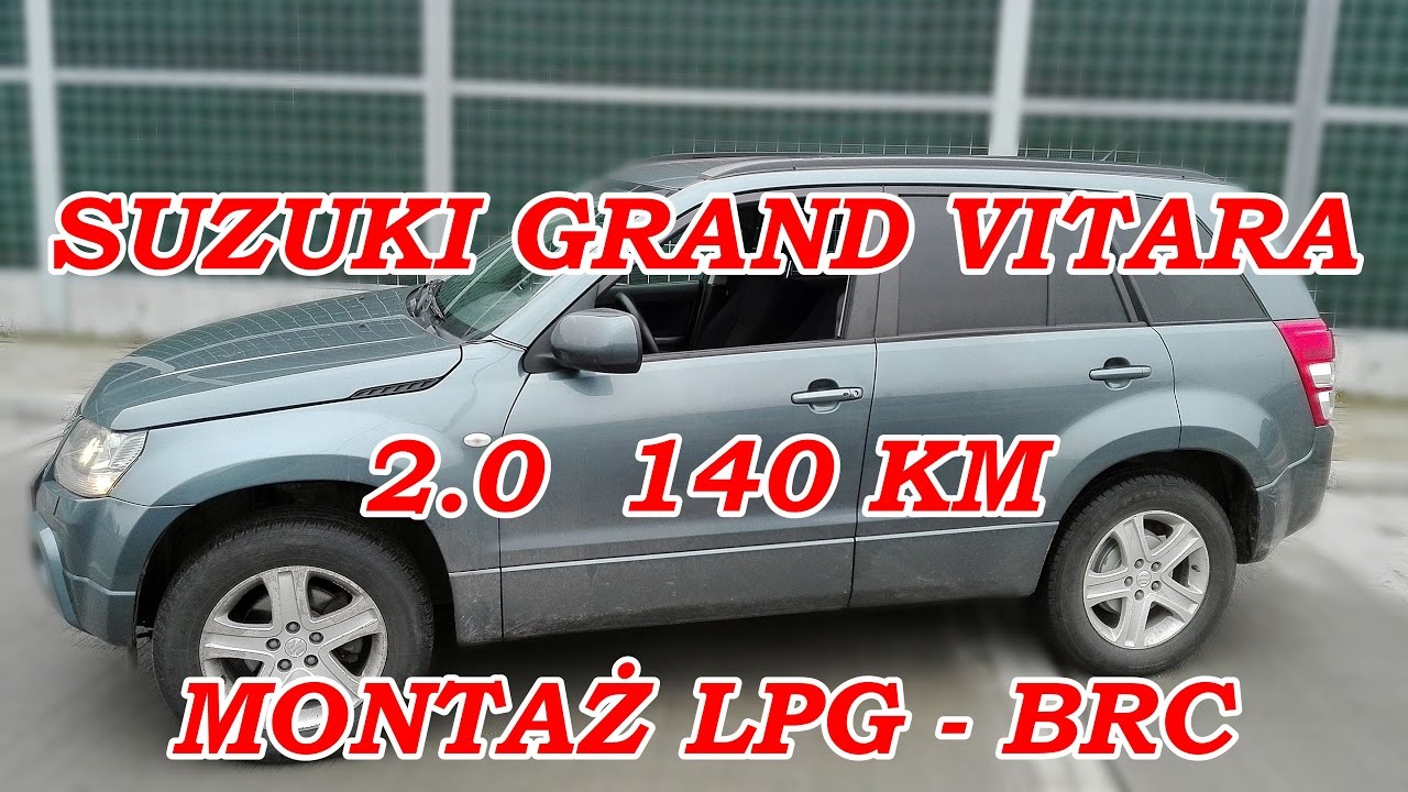 Suzuki Grand Vitara 2.0 140kM instalacja gazowa Sequent