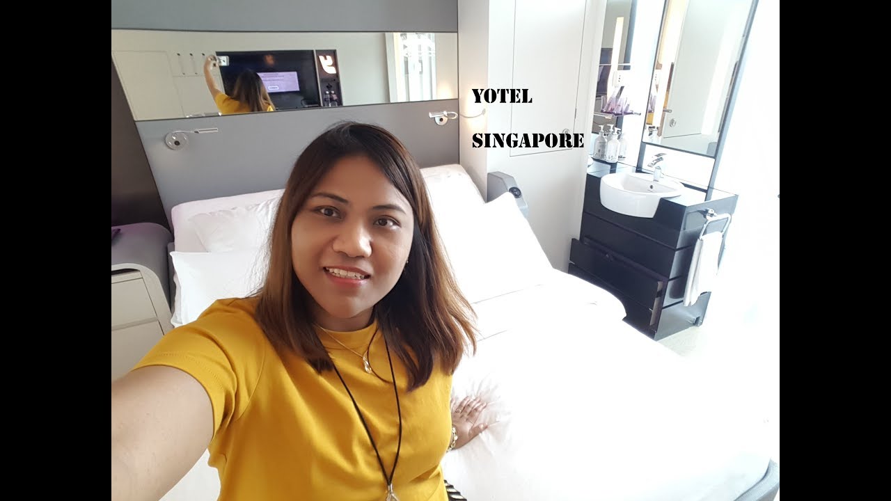 รีวิวโรงแรม Yotel ที่สิงคโปร์ ห้องน้ำเป็นกระจกใส #สาวขอนแก่น #เมียฝรั่ง #สิงคโปร์