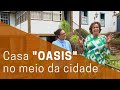 Essa casa é um verdadeiro oásis no meio da cidade de Tiradentes