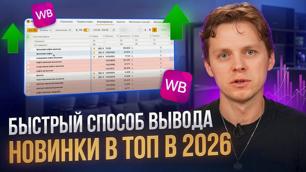 Пошаговый алгоритм продвижения новых товаров на Вайлдберриз. Что изменилось в ранжировании в 2026?