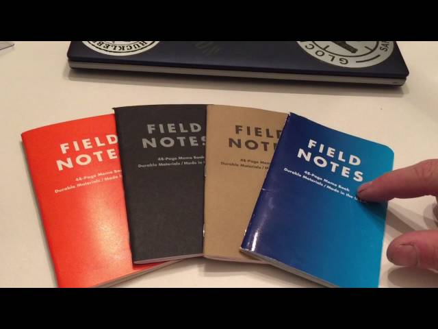 Notebook Review: Field Notes (F)All Editions - The Well-Appointed Desk