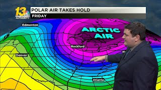 Dangerously cold wind chills for the next few days