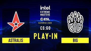 Astralis vs BIG – Map 2 [Dust2] - IEM Katowice 2022 - Play-In