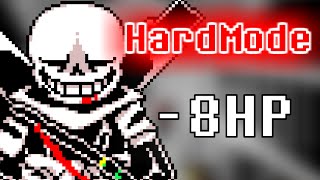 【-8HP】HardMode SHANGHAIVANIA By Solor NO HEAL 【Undertale Fangame】