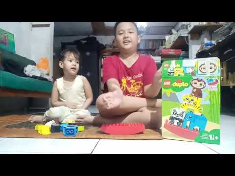 Berjuang bikin rumah dengan duplo II Giselle berhasil!!. 