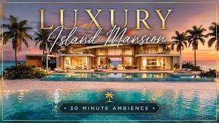 ⭐ 🌴 Luxury Island Mansion | 30 Min Private Island Escape | Tropical Lounge & Ocean Ambience
