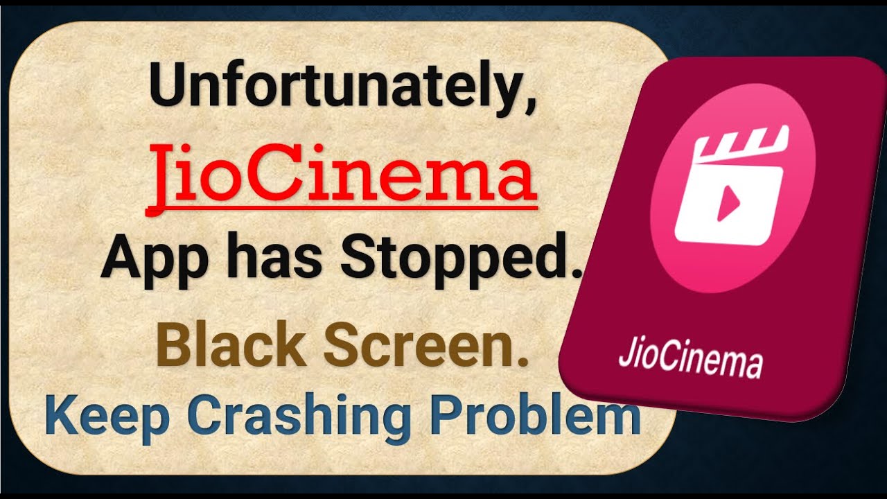 How To Fix Unfortunately, JioCinema App has stopped Keeps Crashing Problem in Android YouTube