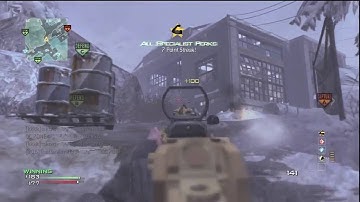 MW3: 23 Gun Streak in 98 Seconds on Outpost! | 6v6 Domination w/ ACR! (MOAB Fail)