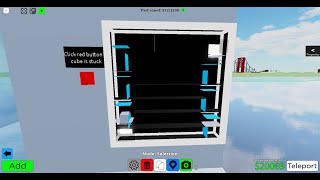 Cube elevator timer! (Obby Creator | Roblox)