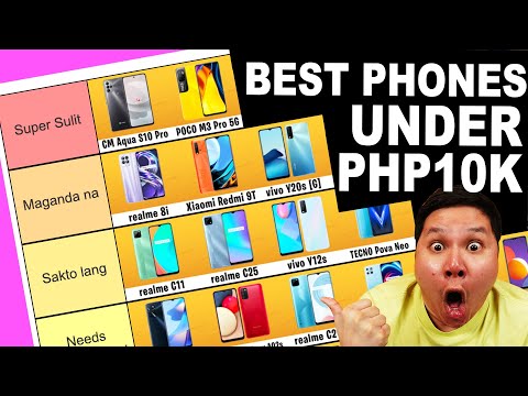 BEST PHONES UNDER PHP10K TIER LIST! - 2021/2022