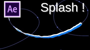 After Effect Water Splash Animation Tutorials