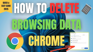 How to Delete Browsing Data in Chrome | Clear Cache, Cookies & History (Quick Guide)