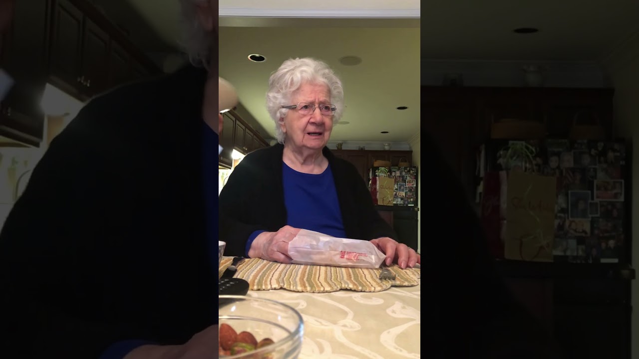 Grandma doesn’t like Trump. 